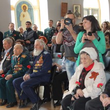 открытие академической выставки 70 лет великой Победы